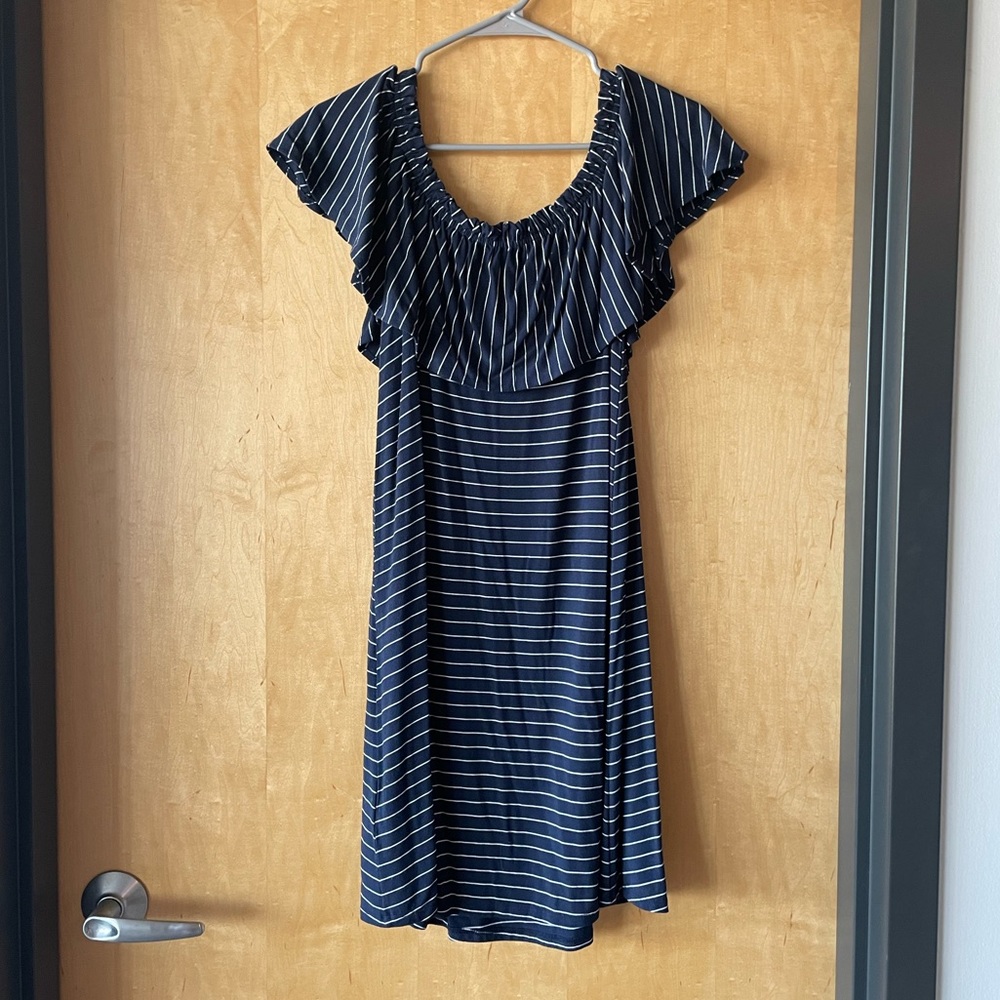 Abercrombie Off-The-Shoulder Knit Dress